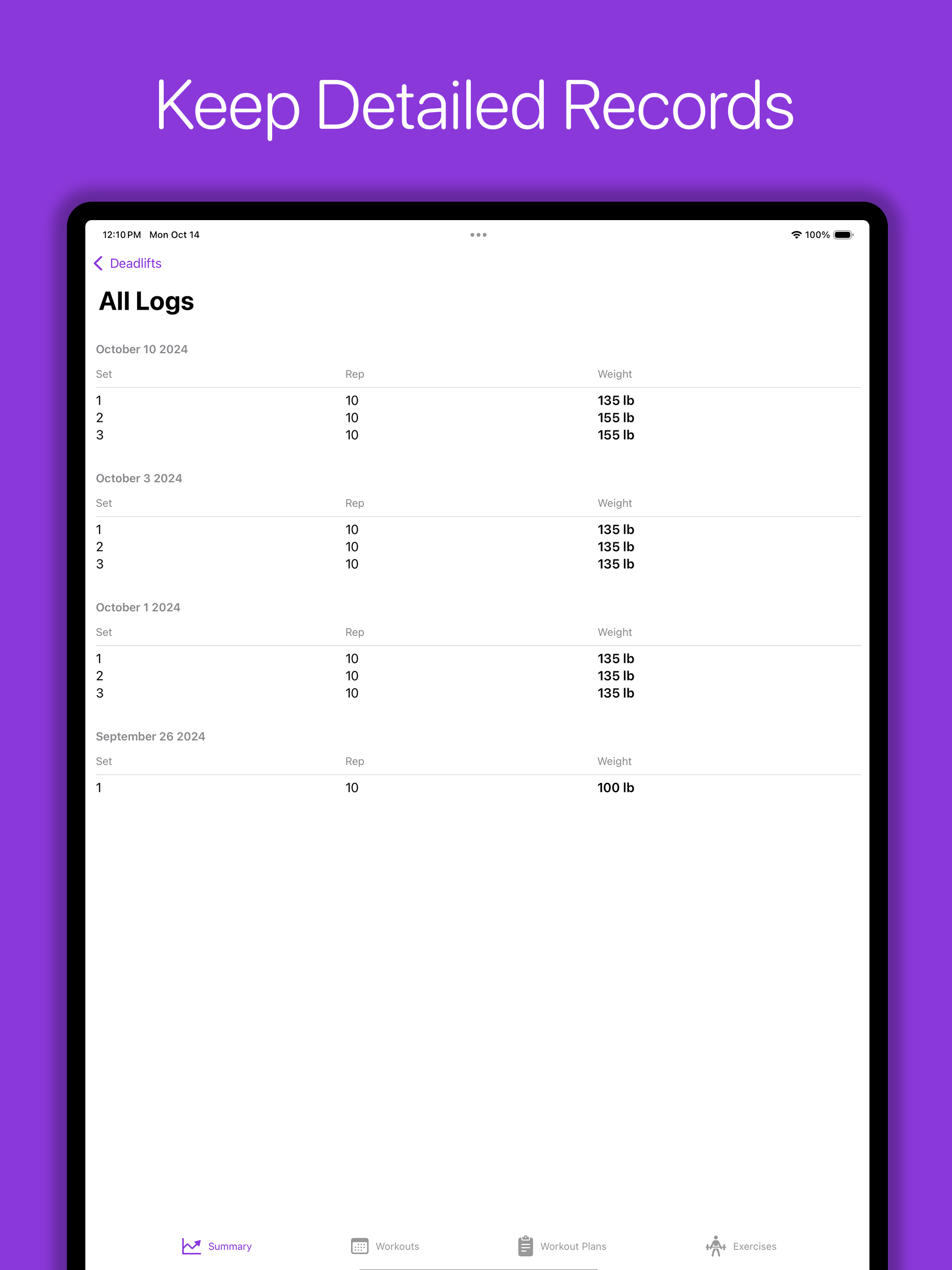 Gym Workout Logs screenshot 11