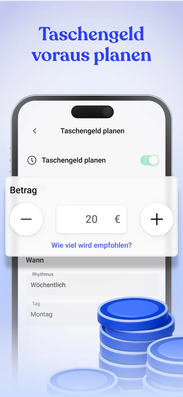 Bling: Taschengeld & Familie iPhone App Screenshot 6 – Bildung