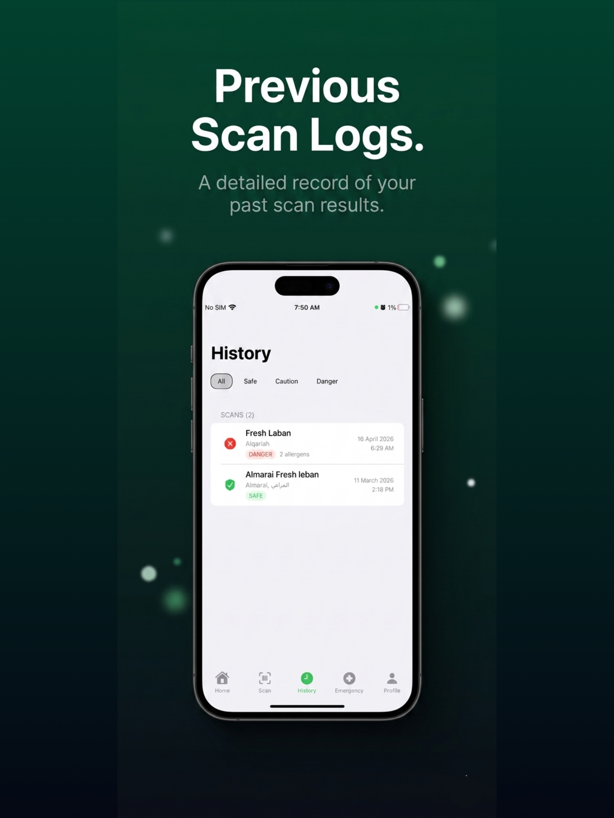 Food AllergyScanner IngreGuard