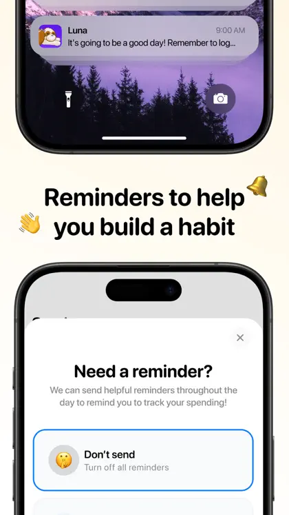 Luna - Budgeting App ekran görüntüsü 4 / 5