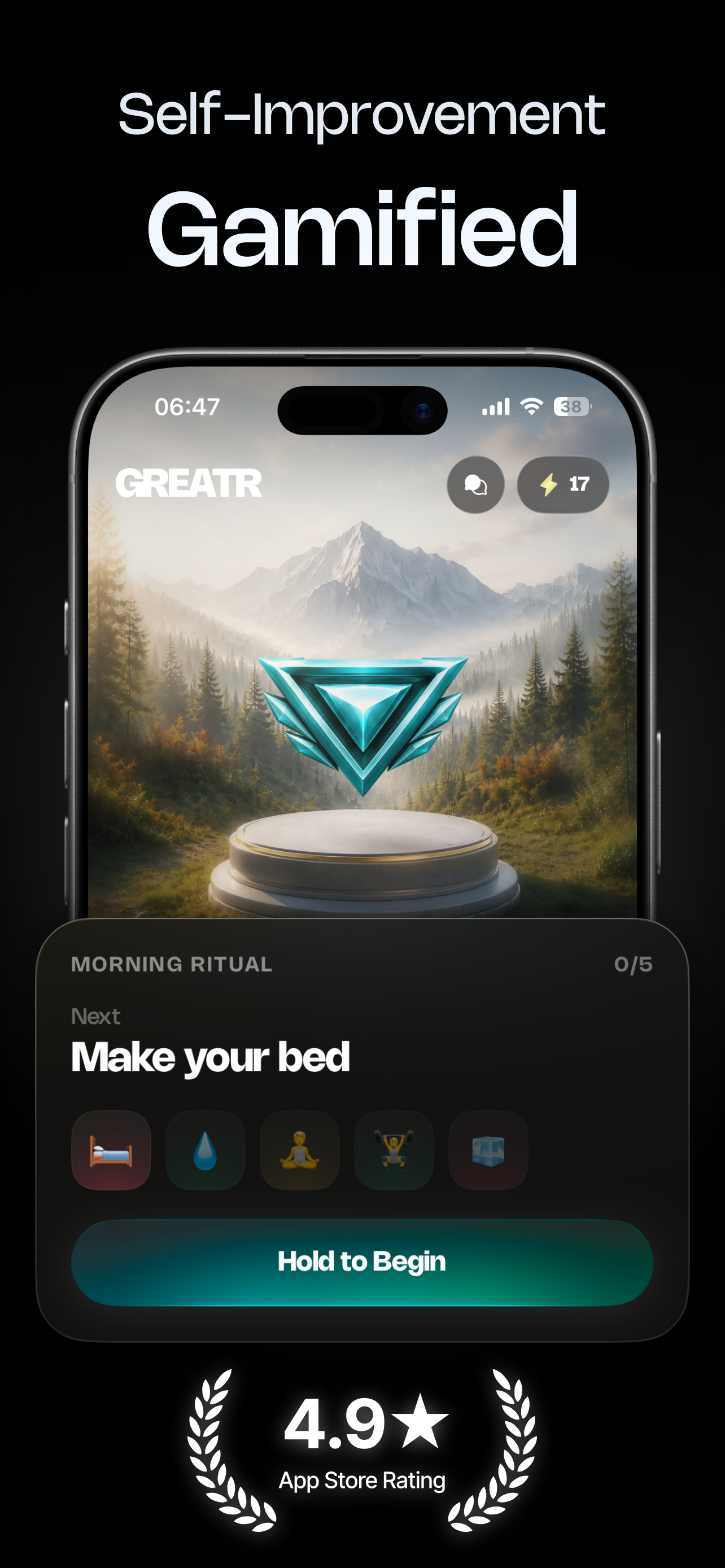 GREATR: Routines & Habits screenshot 2