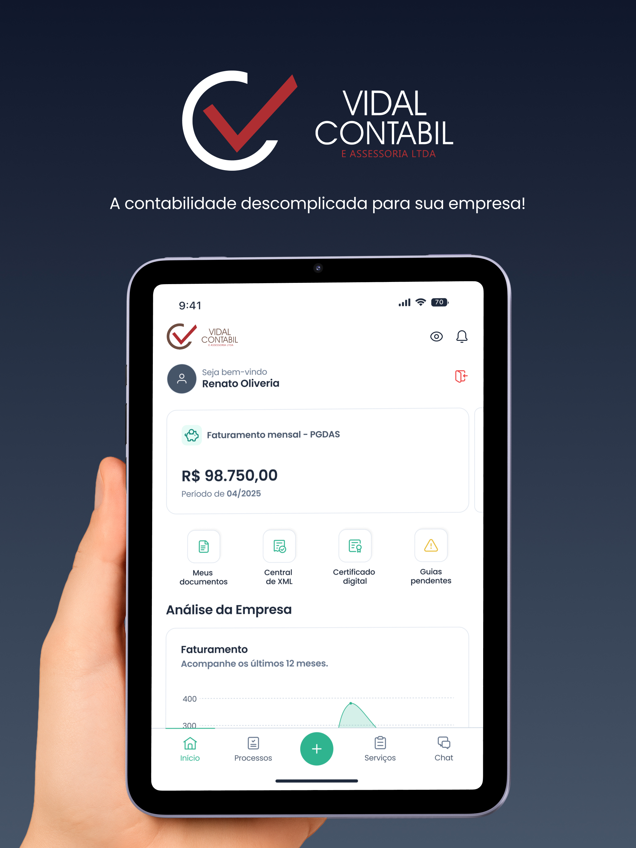 Vidal Contábil App