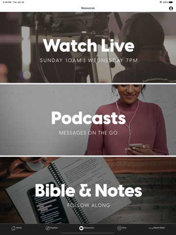 Abundant Life Church Florida iPad screenshot