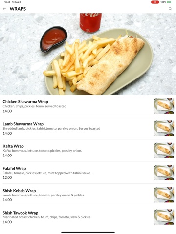 App screenshot