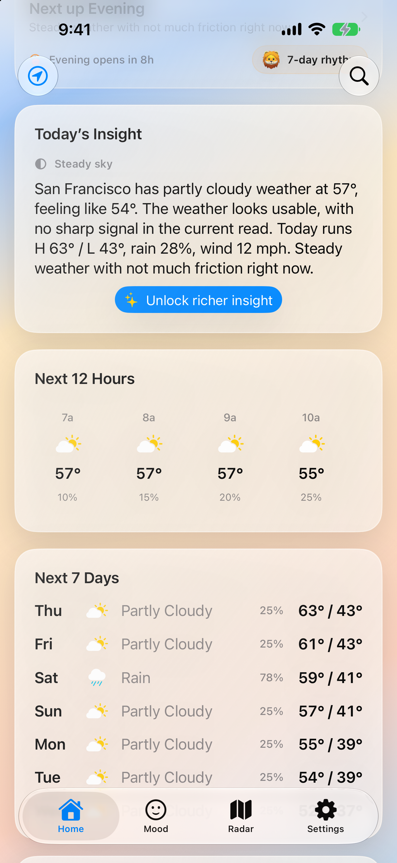 Aura Sky Weather screenshot 3