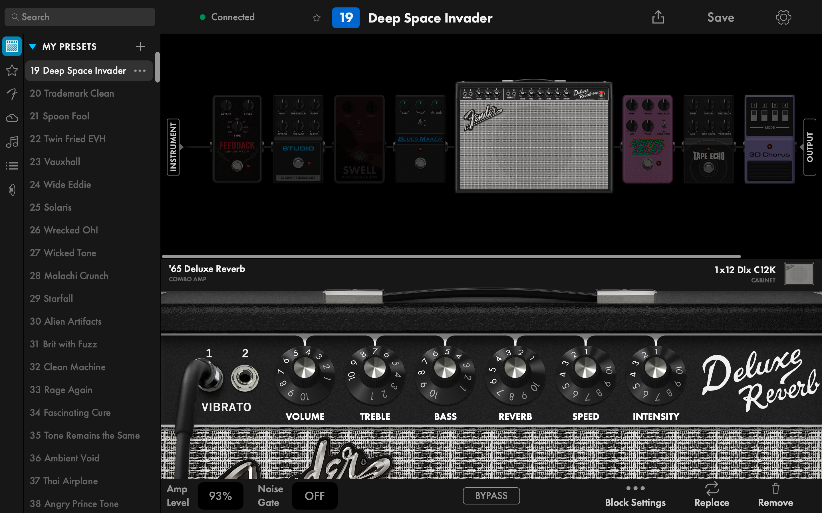 Fender Pro Control screenshot 13
