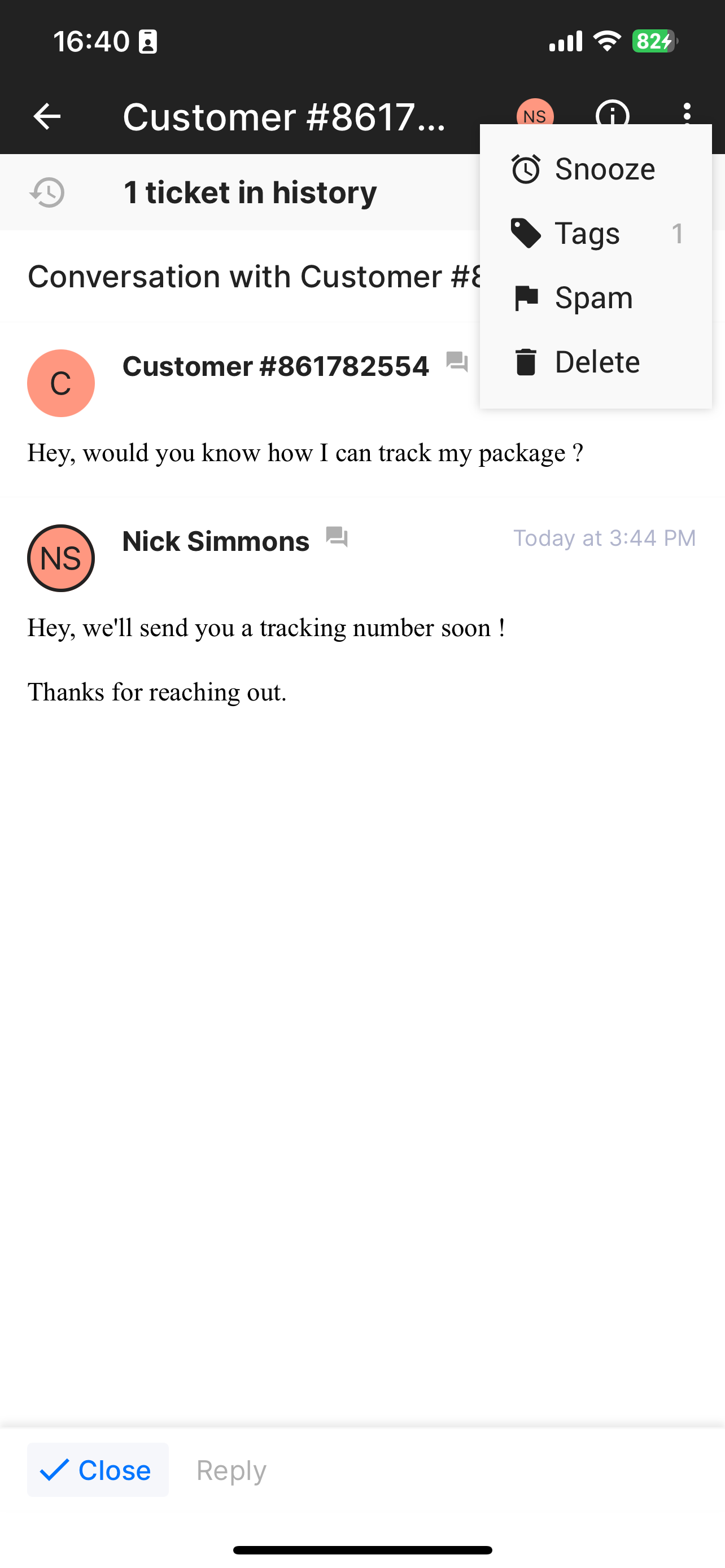 Gorgias Helpdesk screenshot 7