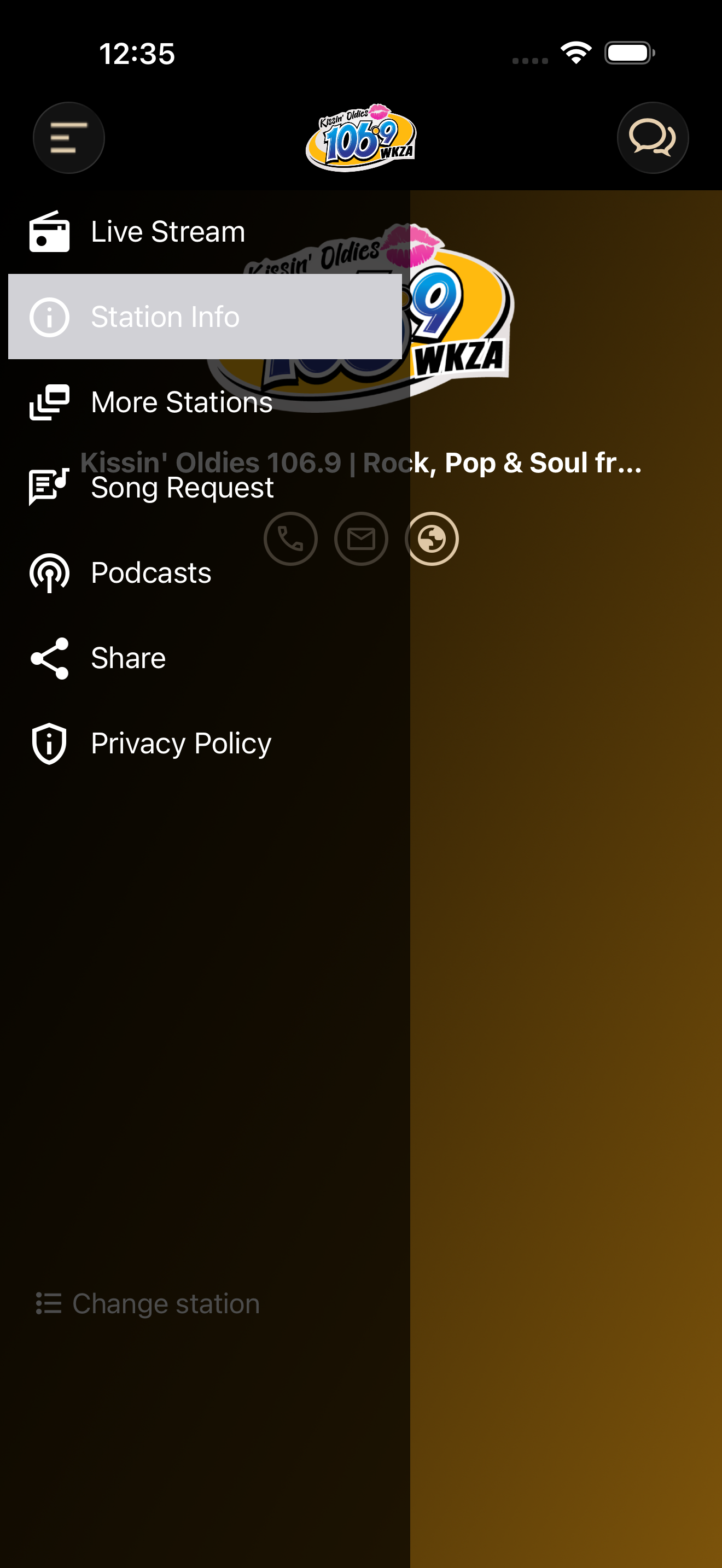Kissin' Oldies 106.9 screenshot 10