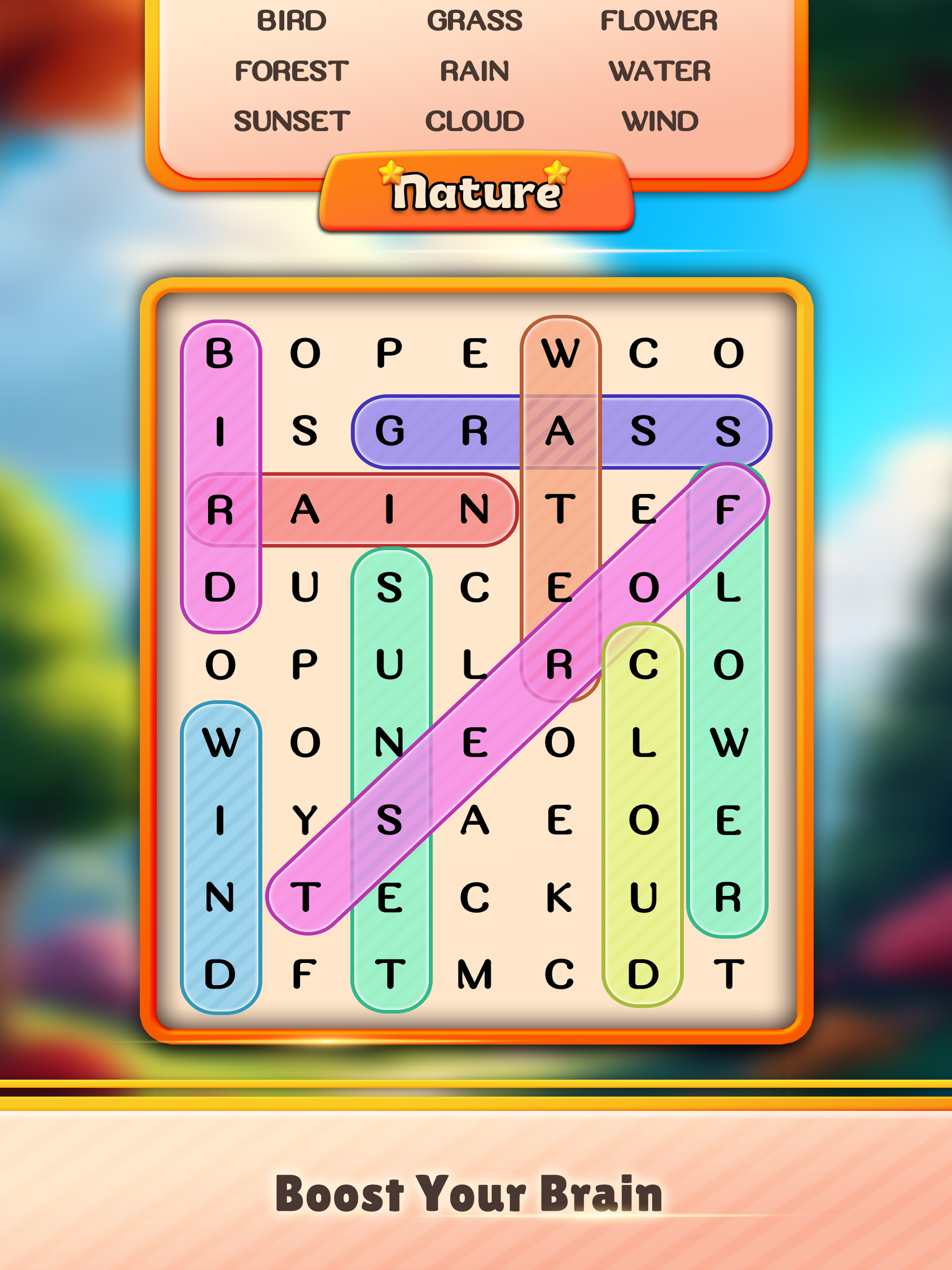 Word Searching - Puzzle