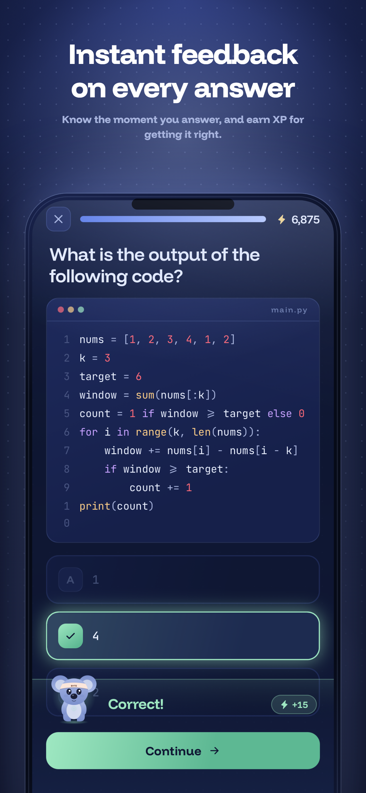 Byte: Practice DSA screenshot 3