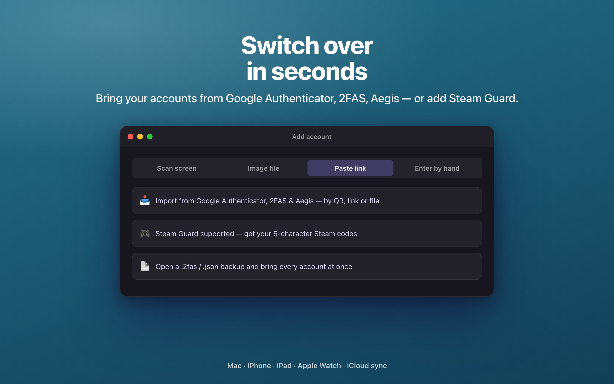 HotKey OTP: 2FA Authenticator screenshot 13