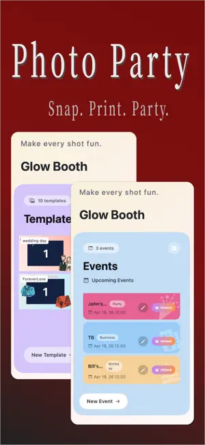 Glow Booth screenshot 1