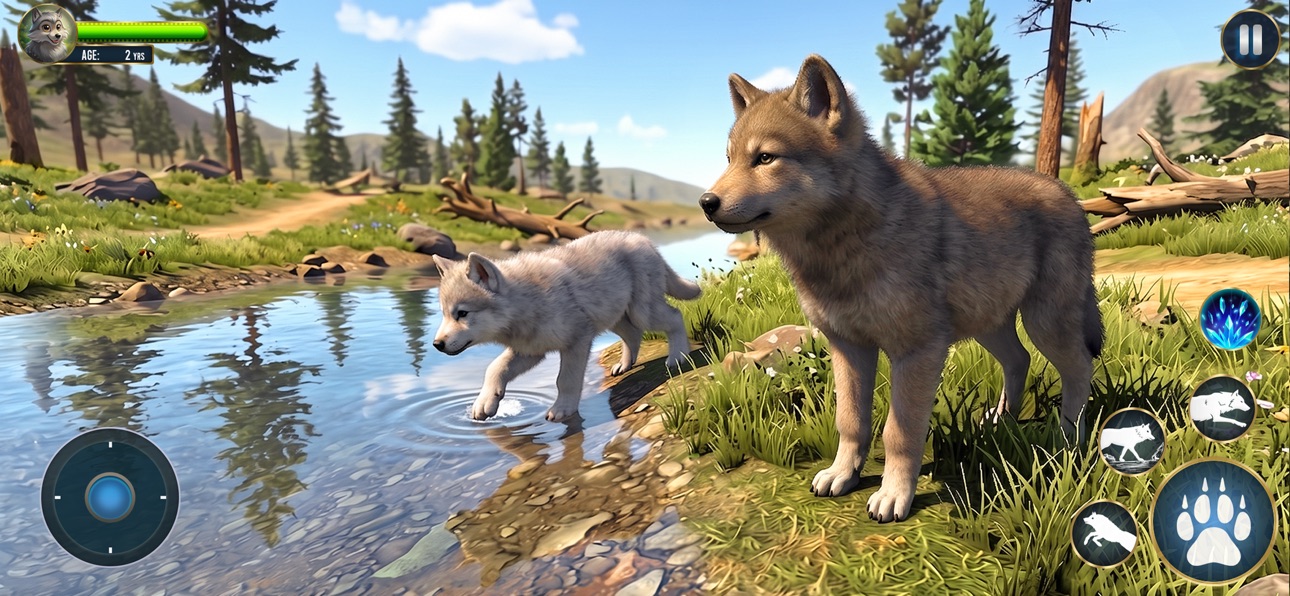 Screenshot 1 of Wild Pup: Forest Hunter