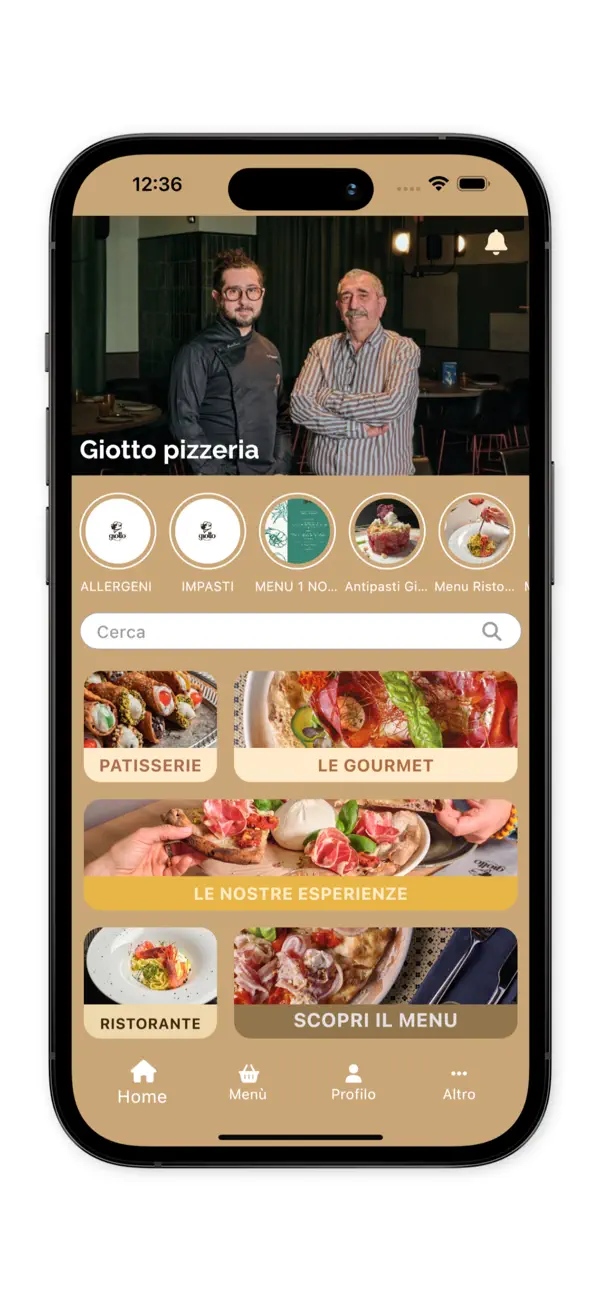 Screenshot #1 pour Giotto pizzeria