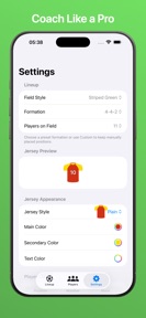 Lineup Builder: Soccer Tactics screenshot