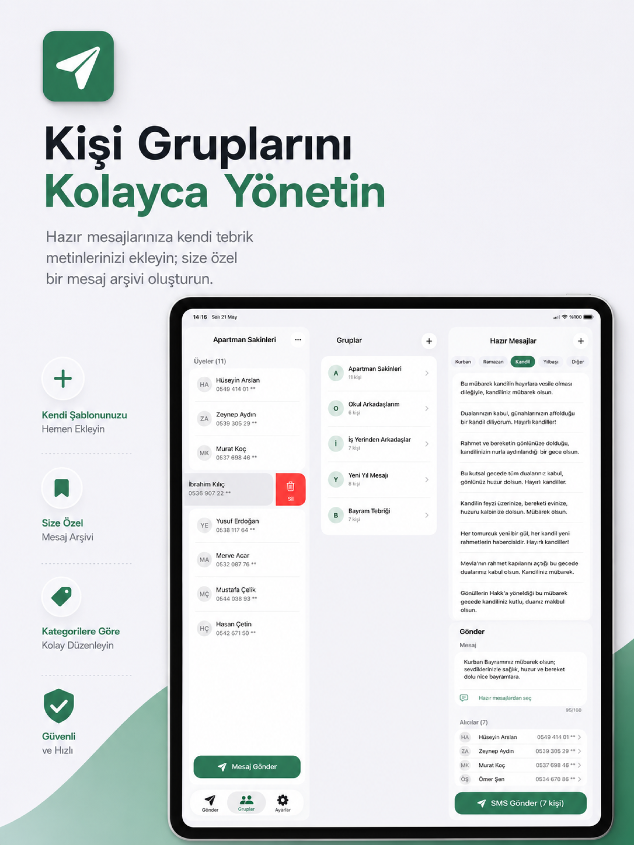 Toplu Mesaj Gönderme screenshot 13