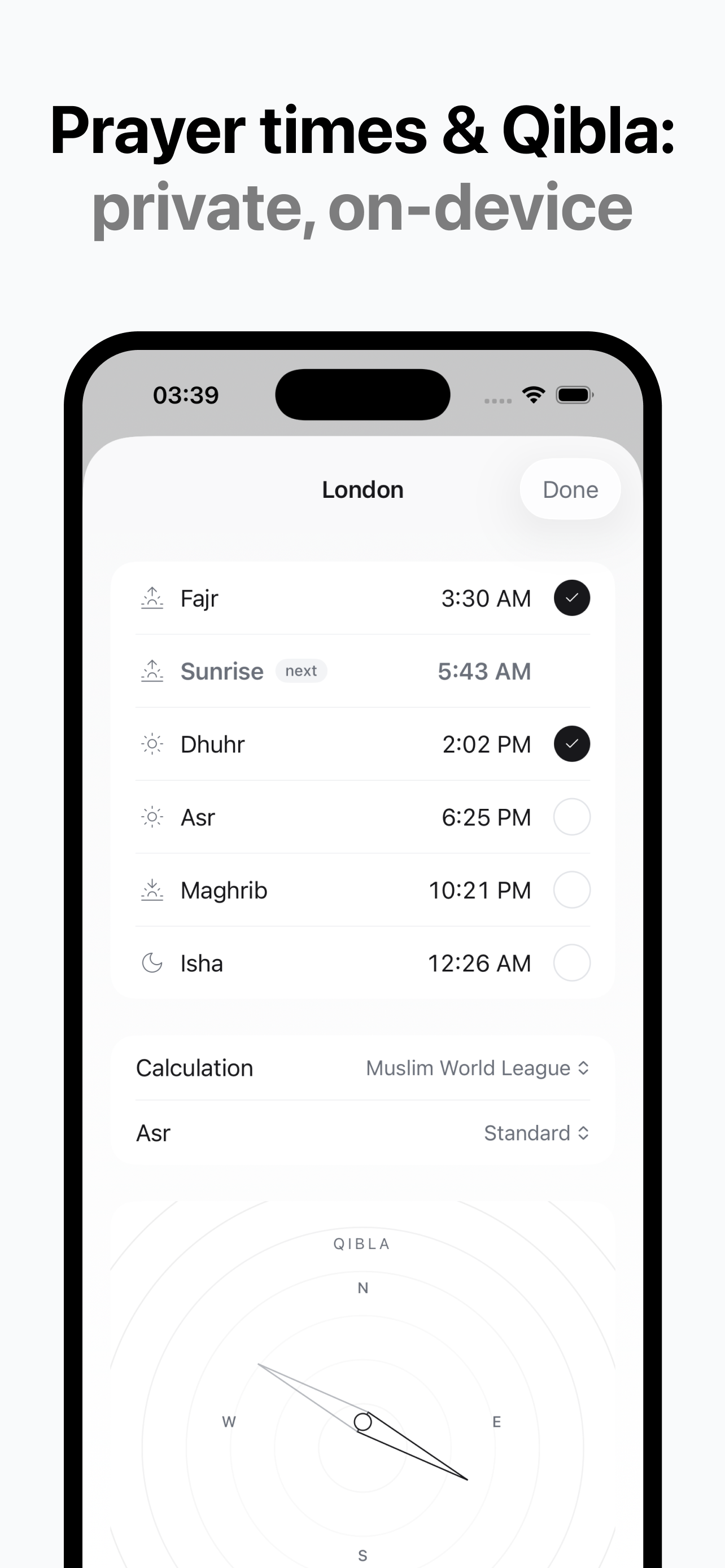 Quran Widget & Dua - Hikma screenshot 5