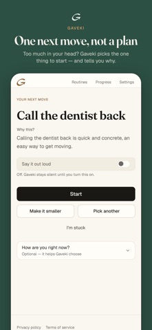 Gaveki — ADHD Focus App Screenshot 3 of 9
