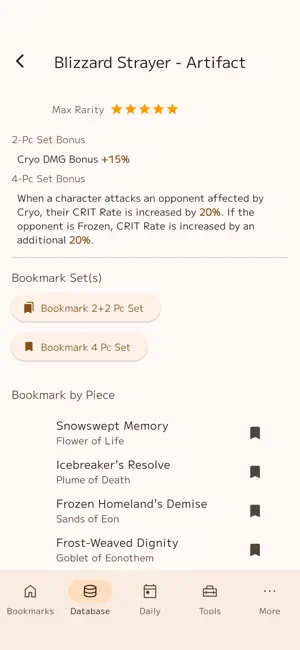 Materialog for Genshin Impact screenshot 3