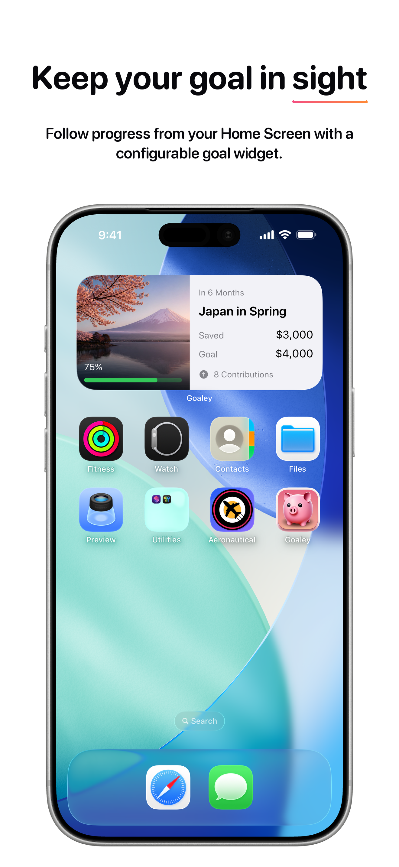 Goaley: Savings Goal Tracker screenshot 5