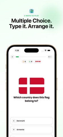 Flags Capitals & Currency Quiz Screenshot 8 of 10