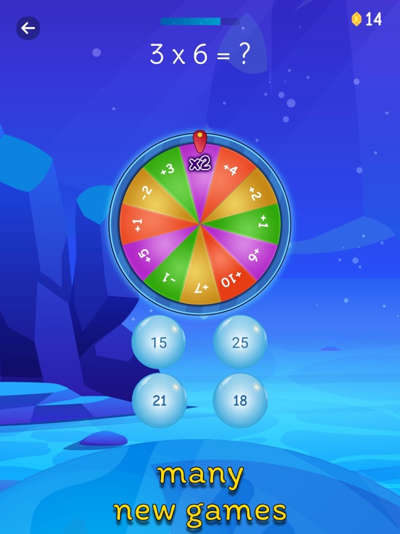 Quiz Maths for Prodigy iPad screenshot 4 - Games app