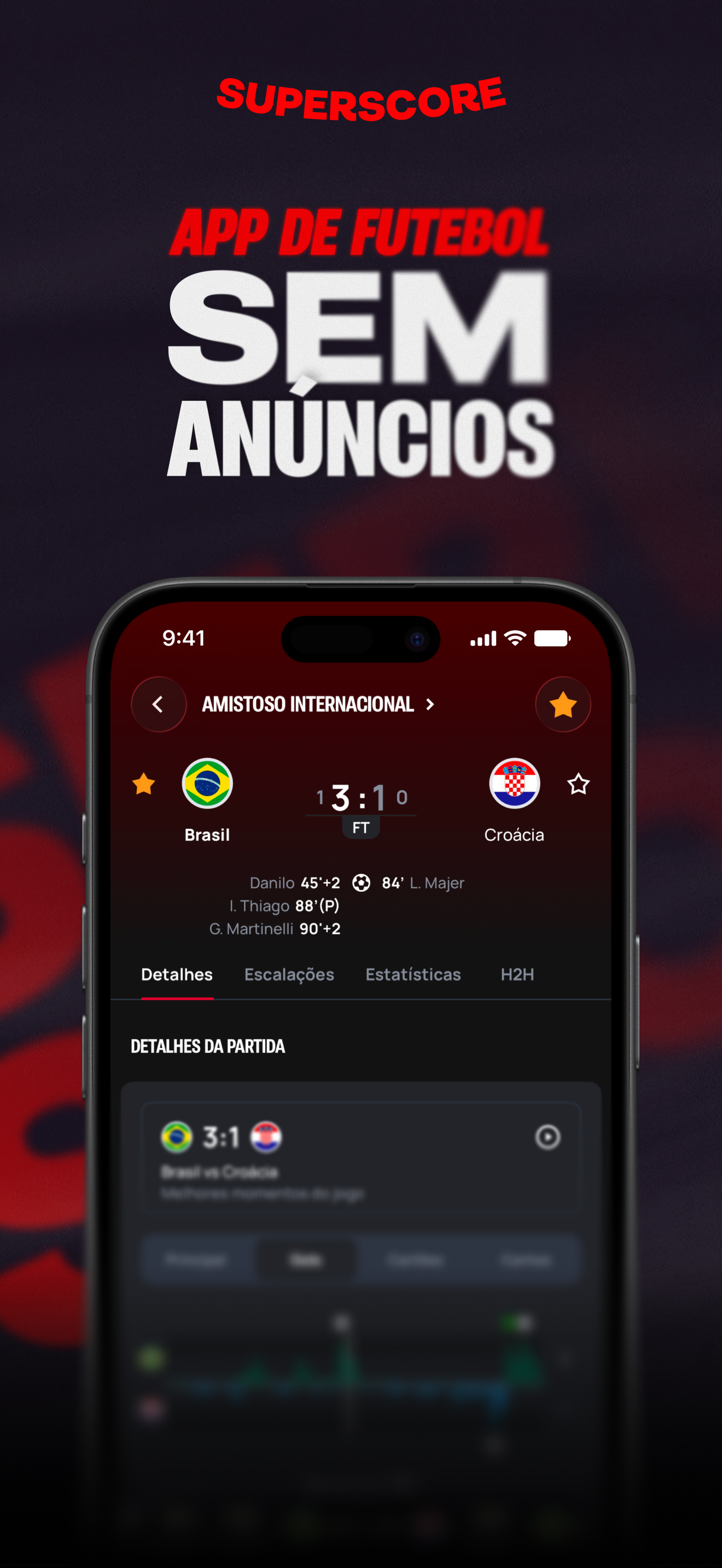 Superscore - Placar de futebol