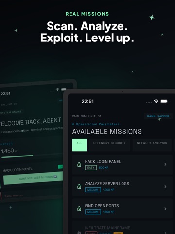 HackLab: Hacker Simulator iPad screenshot