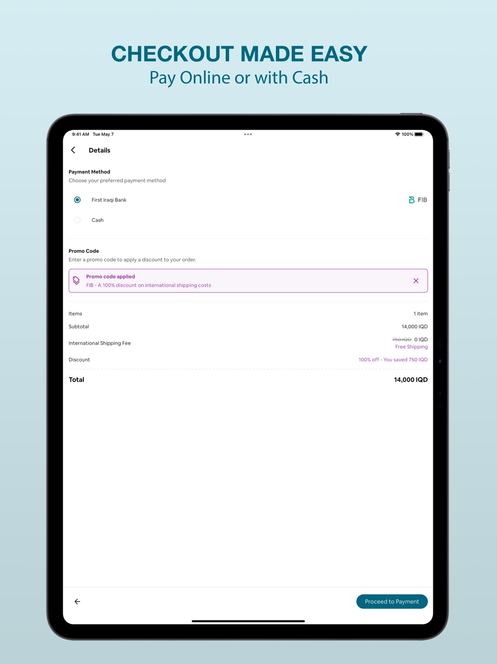iPad screenshot