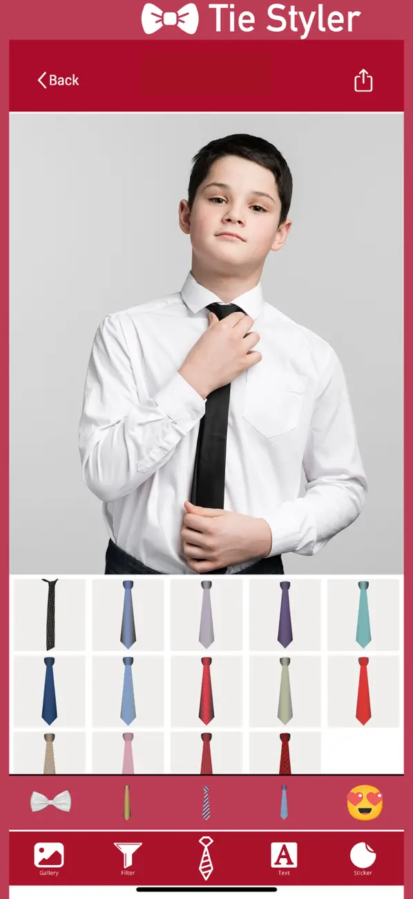 Screenshot #3 pour Tie Styler Cam: TieMaster Snap