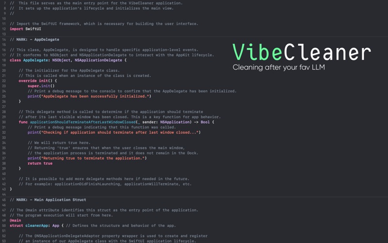 VibeCleaner app screenshot 2