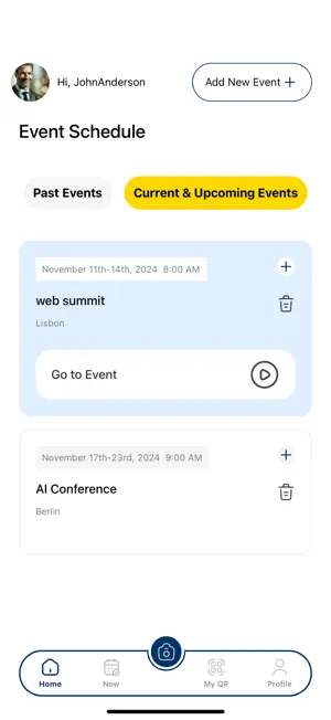 Conferly screenshot 2