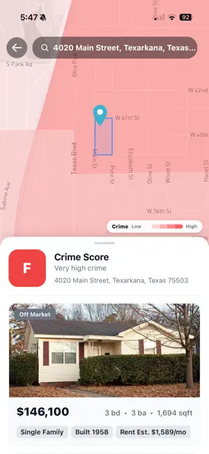 Crime Maps screenshot 4