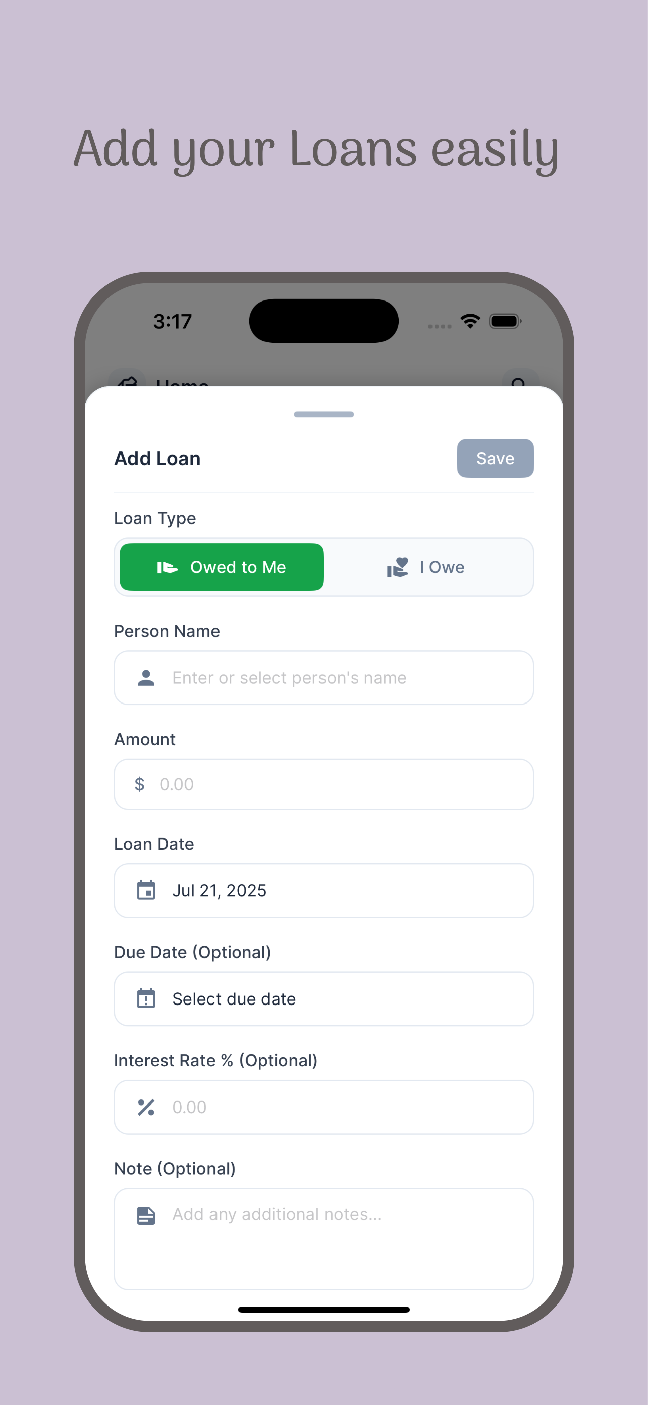 Fairmoney: Loan & Debt Tracker
