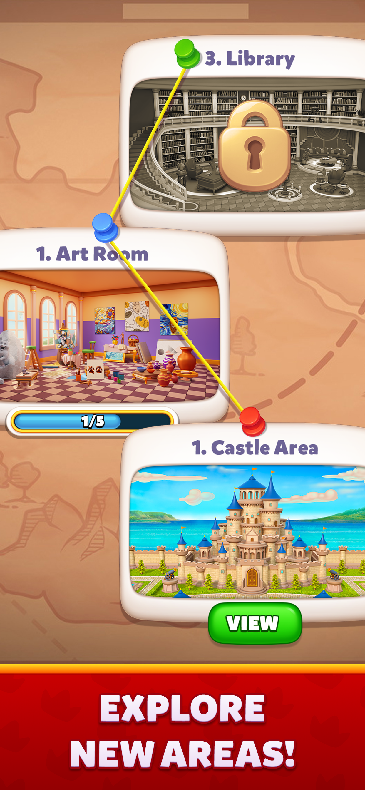 Royal Solitaire: TriPeaks Fun