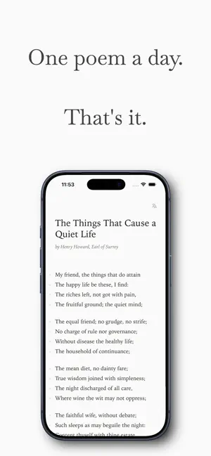 poem.day screenshot 1