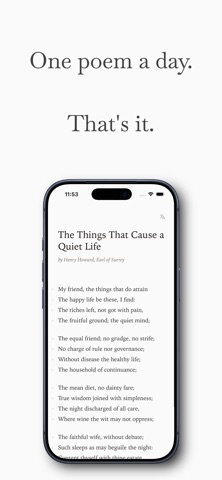 poem.day Screenshot 1 of 1