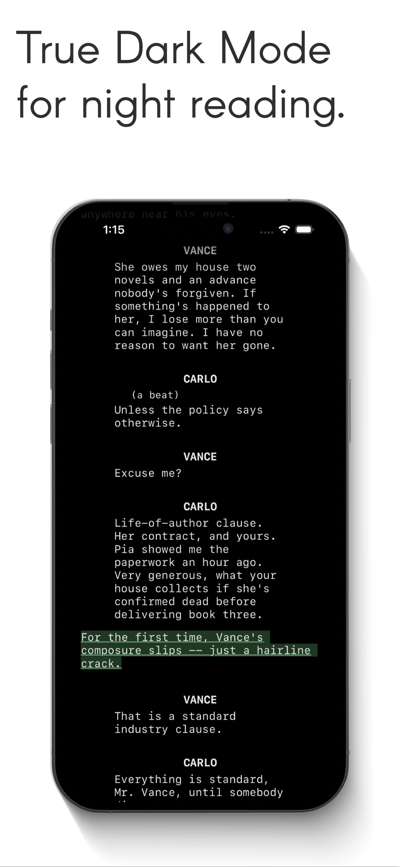 Screenshot 4 of monoscript