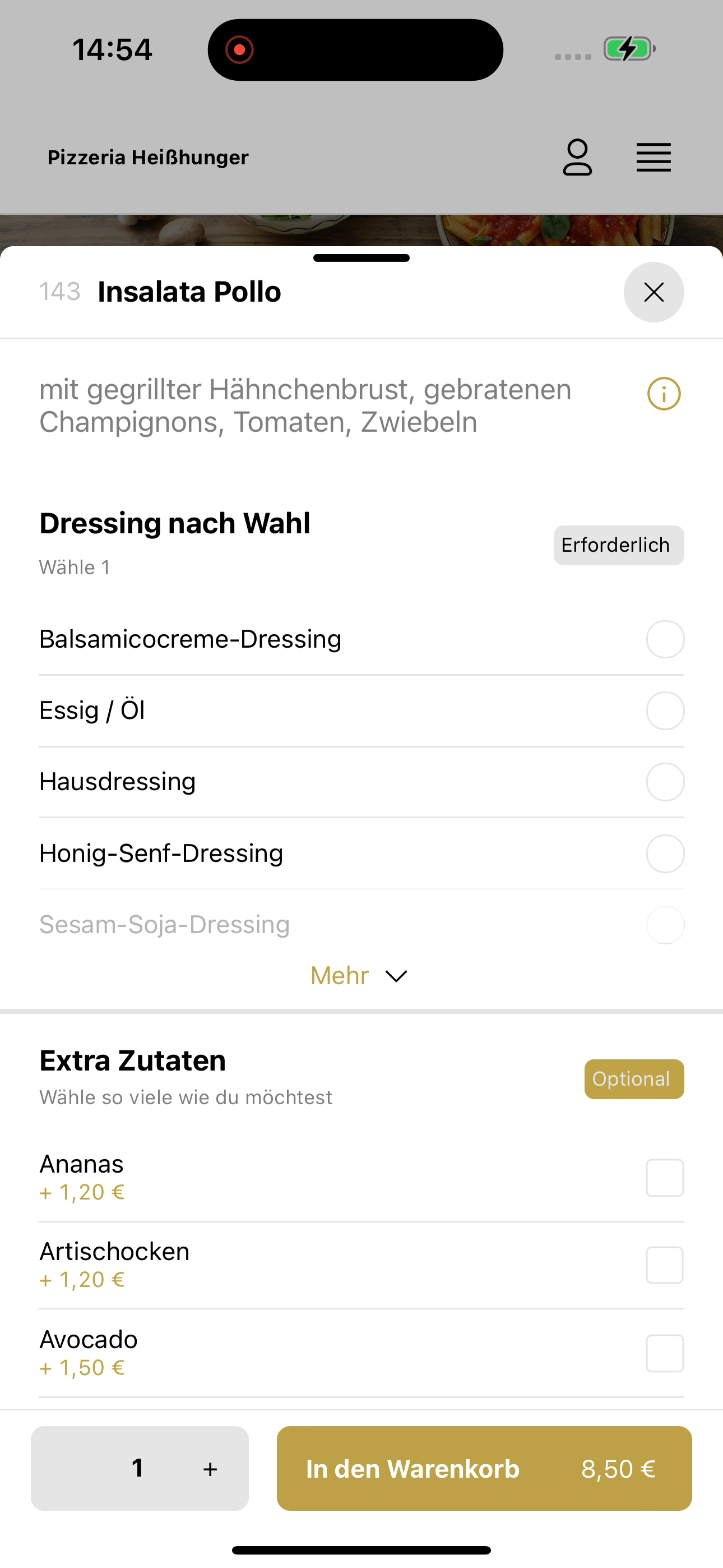 Pizzeria Heißhunger screenshot 8