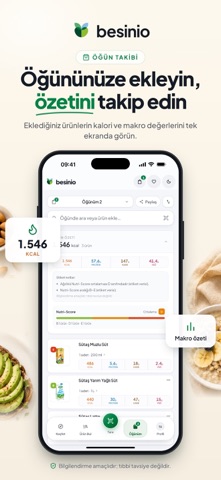 Besinio: Gıda Barkod Tarayıcı screenshot 6