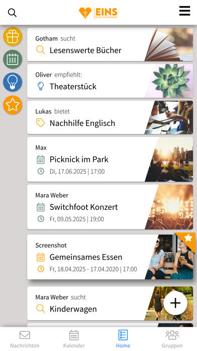 eins-rothenburg app screenshot