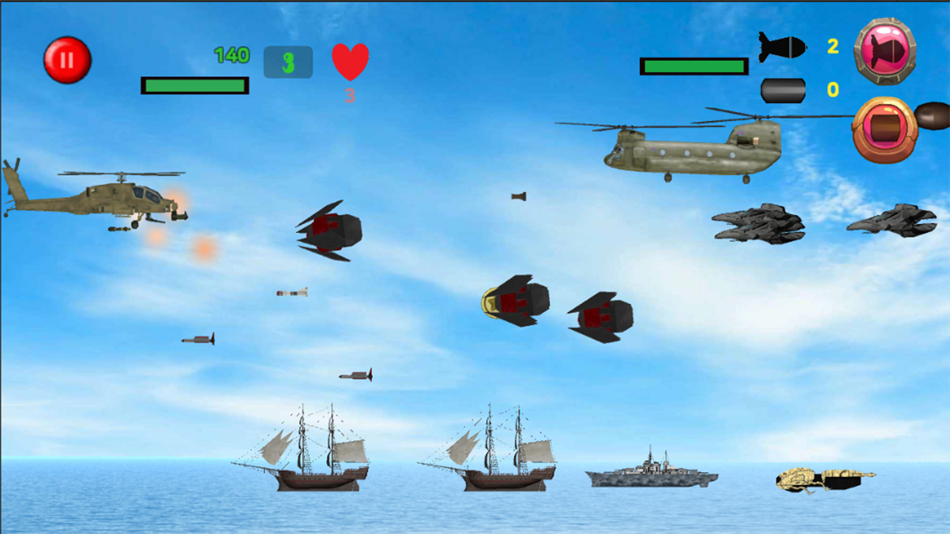 #5. Desert Attack (iOS) 由: HAN SEUNG JIN