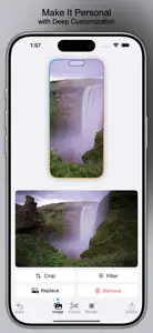 Notchify - Wallpaper Maker screenshot #1 for iPhone