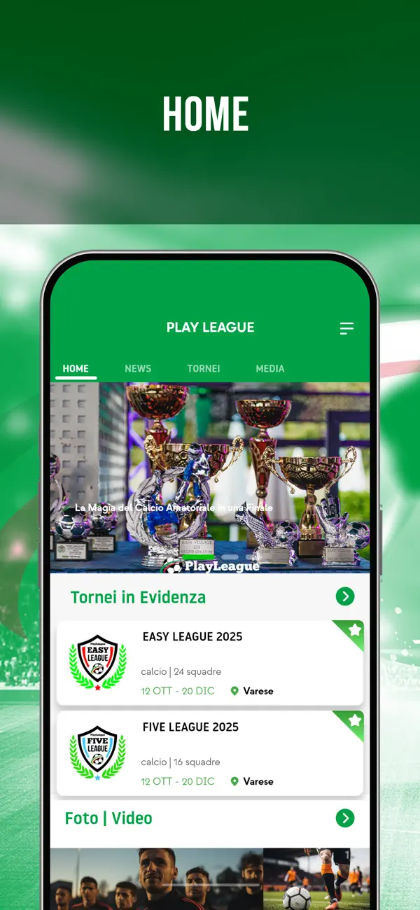 Screenshot #1 pour PlayLeague