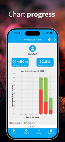Homework Timer Screenshot 2 of 6