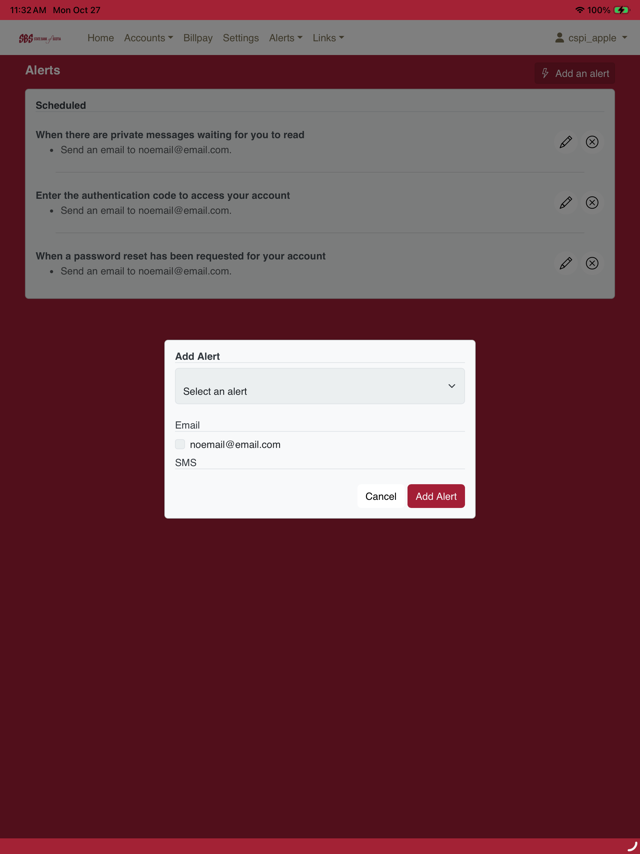 State Bank of Scotia Mobile screenshot 10