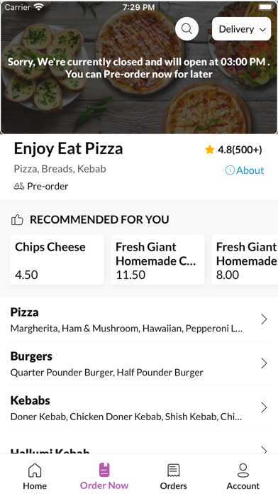 Enjoy Eat Pizza Screenshot