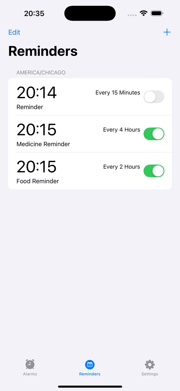 iPhone screenshot