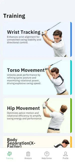 SwingMotion screenshot 2