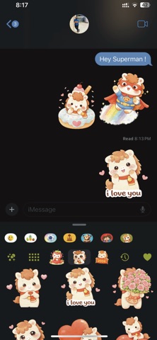 Choo - Cute Pony Stickers screenshot